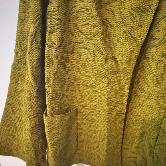 St. John Olive Scroll Tapestry Wool Blend Jacket - Picture 7 of 12